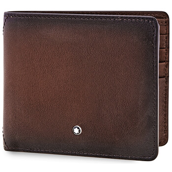 Montblanc Meisterstuck Selection Sfumato 8cc Ví - Brown chính hãng 6 montblanc wallet 118349