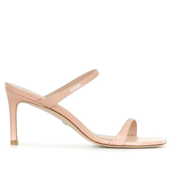 Giày Stuart Weitzman nữ Aleena 75 Poudre Patent Leather Sandals chính hãng 6 stuart weitzman ladies aleena 75 poudre patent leather sandals aleena 75 patent poudre