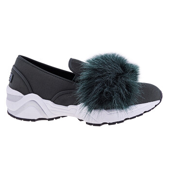 Giày Suecomma Bonnie nữ Dark Green Sneaker W Eco-Fur Top chính hãng 5 suecomma bonnie ladies dark green sneaker w eco fur top di4dx18095 green