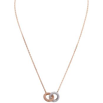 Trang sức Swarovski Stone mạ Vàng hồng Dây chuyền (vòng cổ) chính hãng 6 swarovski necklaces 5414999