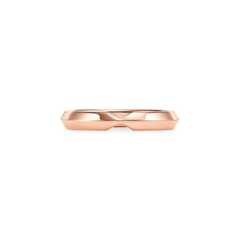 Trang sức Tiffany & Co. Vàng hồng 18K Nhẫn (Size 4 1/2) chính hãng 6 tiffany 18k rose gold ring 62981695