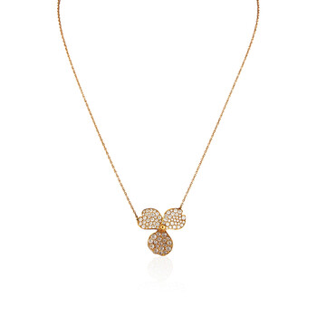 Trang sức Tiffany & Co. & Co. Tiffany Paper Flowers Kim cương Flower Pendant chính hãng 6 tiffany co tiffany paper flowers diamond flower pendant 62375906