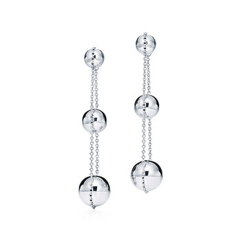 Trang sức Tiffany & Co. Nữ Triple Drop Bông tai (khuyên tai, hoa tai) Bạc 925 chính hãng 6 tiffany ladies triple drop earrings in sterling silver 38096761
