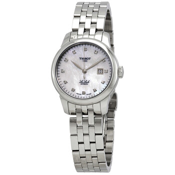 Đồng hồ Tissot Le Locle ngọc trai Diamond Dial Automatic nữ T006.207.11.116.00 chính hãng 6 tissot le locle watch t006 207 11 116 00 2
