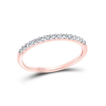 Trang sức Top Creation Nữ Vàng hồng 14K Kim cương Nhẫn thời trang size 7 chính hãng 6 top creation ladies 14k rose gold diamond fashion ring size 7 r28645nr