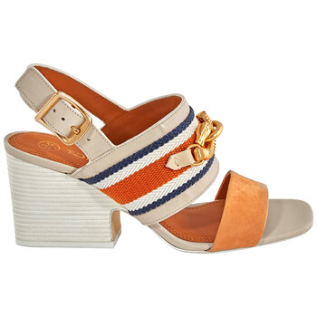 Giày Tory Burch nữ Jessa Block 75 mm Heel Sandals chính hãng 6 tory burch ladies jessa block 75 mm heel sandals 63586 250