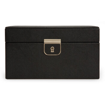Trang sức Wolf Palermo Small Đen Anthracite Jewelry Case 213102 chính hãng 6 wolf designs 213102