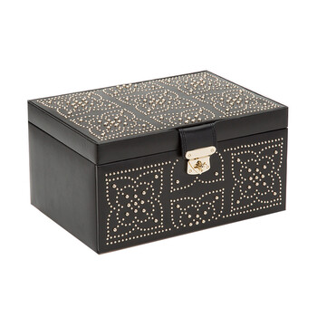 Trang sức Wolf Medium Đen Marrakesh Jewelry Box 308102 chính hãng 6 wolf designs jewelry chest 308102