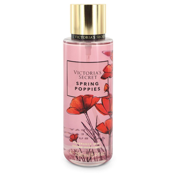 Nước hoa Victoria'S Secret Spring Poppies Fragrance Mist 8,4 oz Chính Hãng Victoria's Secret 6 victoria s secret spring poppies fragrance mist chai 8 4 oz nu