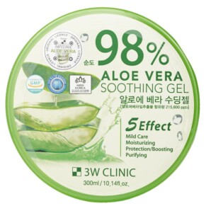 Gel dưỡng ẩm 98% Lô Hội 3W Clinic 300ml chính hãng