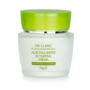 Kem Dưỡng Ẩm Toàn Diện 3W Clinic Aloe 50g cho Da Khô - Da Thường chính hãng