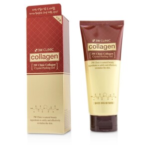 Gel Tẩy Tế Bào Chết Collagen Crystal 3W Clinic 180ml chính hãng