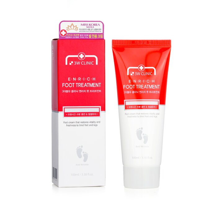 3W Clinic Enrich Foot Treatment 100ml