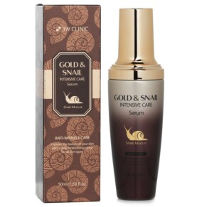 3W Clinic Gold Snail Intensive Care Serum Anti Wrinkle 50ml