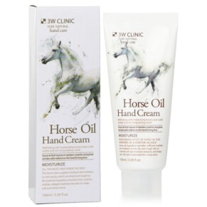 3W Clinic Hand Cream Horse Oil 100ml