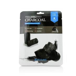 3W Clinic Mask Sheet Charcoal 10Pcs