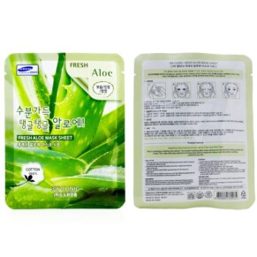 Mặt Nạ Giấy Fresh Aloe 3W Clinic 10 Miếng giá rẻ