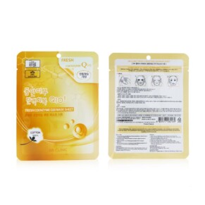 3W Clinic Mask Sheet Fresh Coenzyme Q10 10Pcs