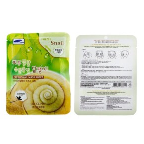 3W Clinic Mask Sheet Fresh Snail 10Pcs