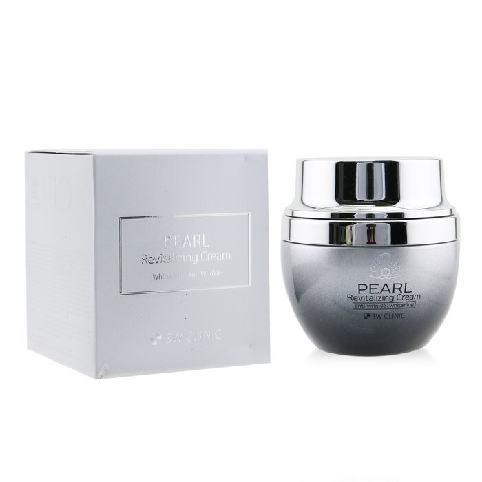 3W Clinic Pearl Revitalizing Cream Whitening Anti Wrinkle 50g