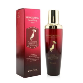 3W Clinic Red Ginseng Nourishing Toner Intense Moisturizing 130ml