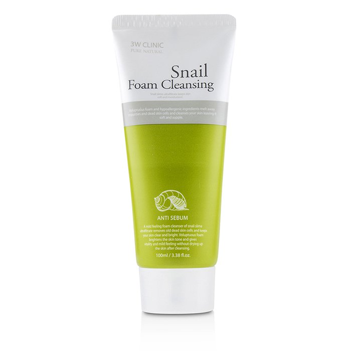 3W Clinic Snail Foam Cleansing 100ml