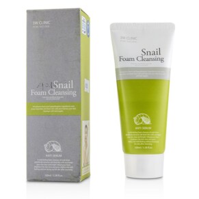 Sữa rửa mặt bọt ốc sên 3W Clinic 100ml chính hãng