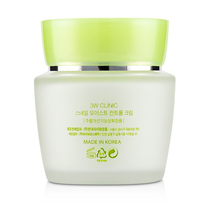 Kem Dưỡng Ẩm Kiểm Soát Nhờn 3W Clinic Chiết Xuất Ốc Sên Chống Lão Hóa 50g giá rẻ