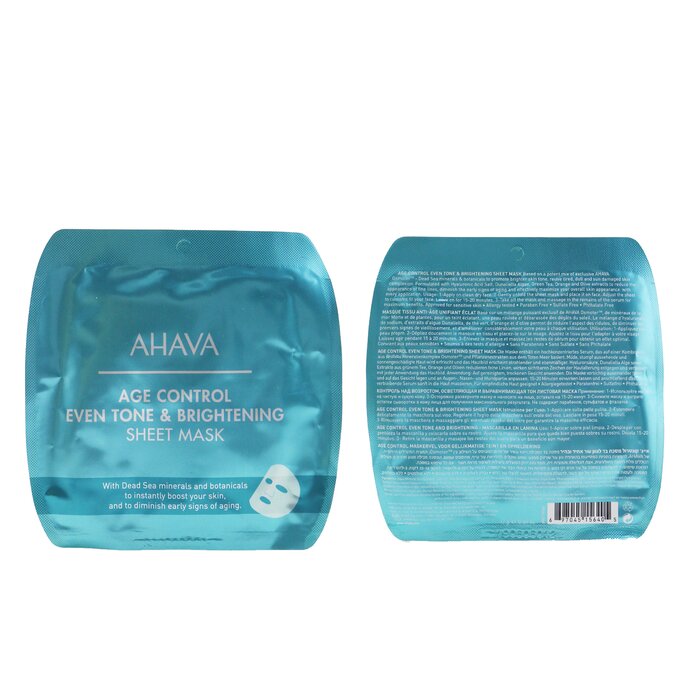 Mặt nạ giấy làm sáng da Ahava Age Control Even Tone giá rẻ
