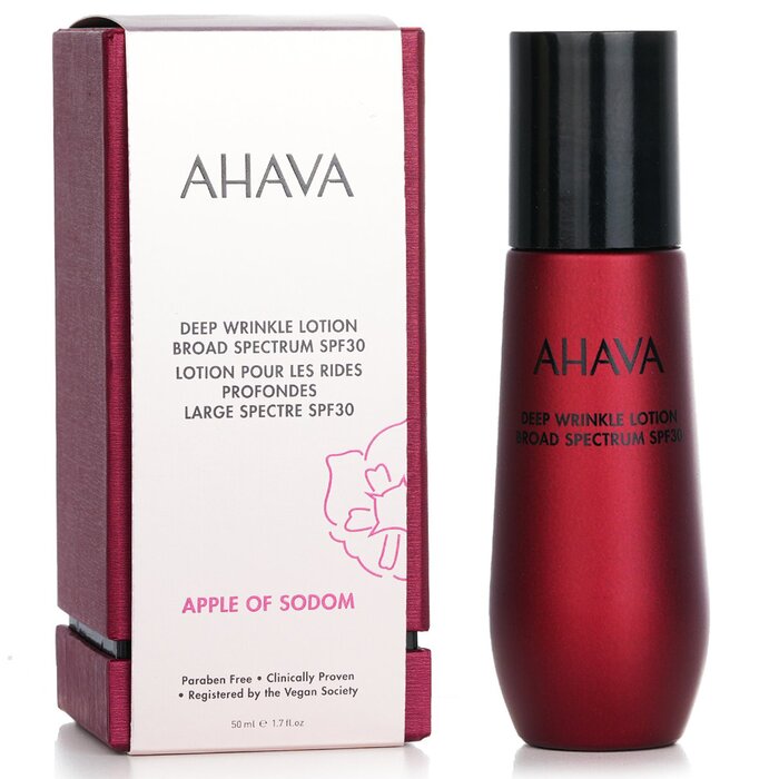 Ahava Apple Of Sodom Deep Wrinkle Lotion Broad Spectrum SPF 30 50ml