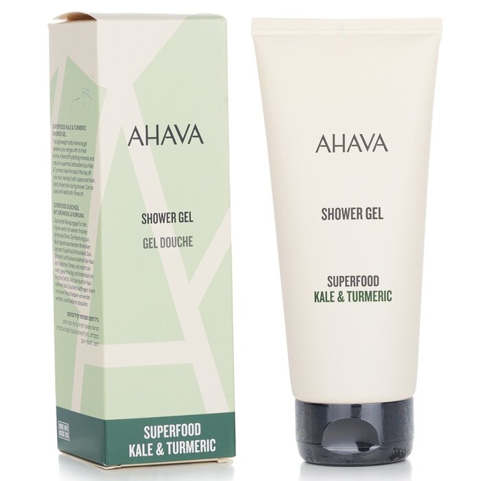 Ahava Superfood Kale Turmeric Shower Gel 200ml