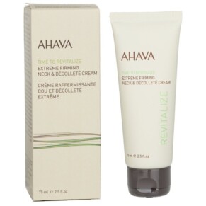 Ahava Time To Revitalize Extreme Firming Neck Decollete Cream 75ml