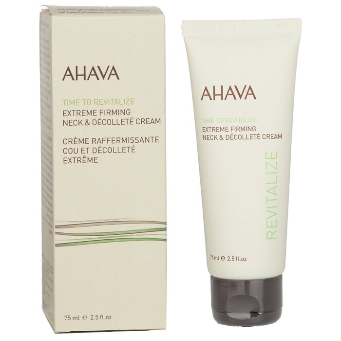 Ahava Time To Revitalize Extreme Firming Neck Decollete Cream 75ml