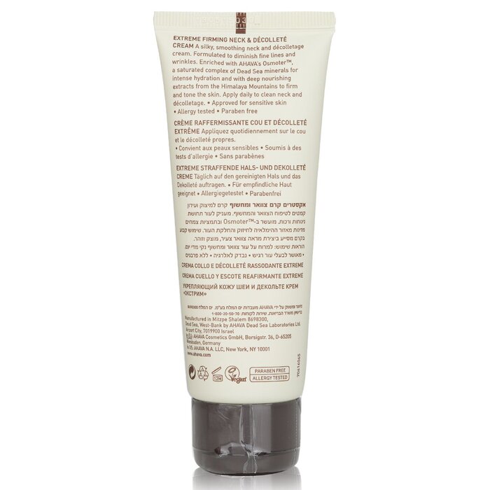 Kem làm săn chắc vùng cổ & ngực Ahava Time To Revitalize Extreme 75ml giá rẻ