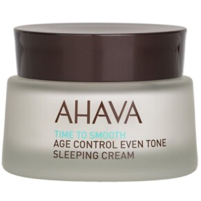 Kem ngủ kiểm soát tuổi tác & làm đều màu da Ahava Time To Smooth 50ml chính hãng