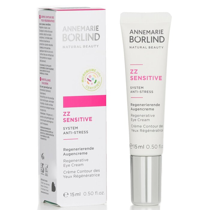 Annemarie Borlind Zz Sensitive System Anti Stress Regenerative Eye Cream For Sensitive Skin 15ml