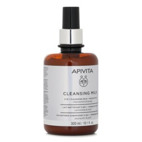 Apivita 3 In 1 Cleansing Milk For Face Eyes 300ml