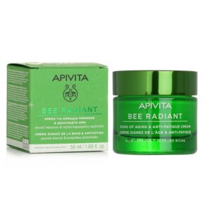 Apivita Bee Radiant Signs Of Aging Anti Fatigue Cream Rich Texture 50ml