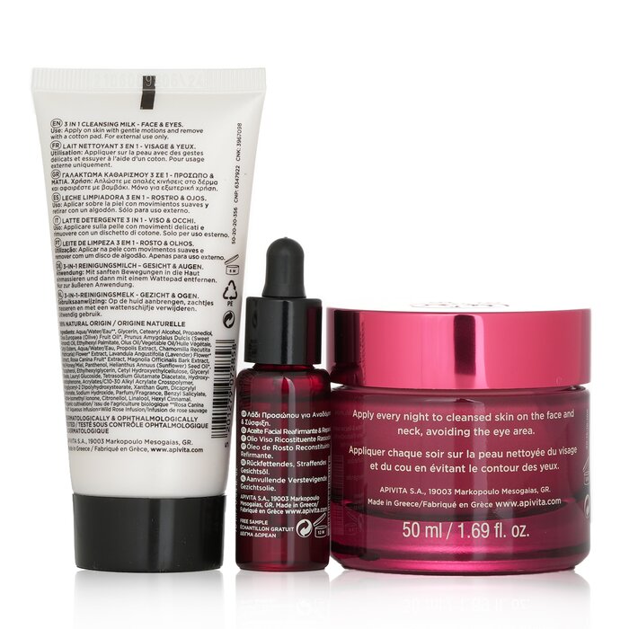 Kem Dưỡng Da Ban Đêm Renewing Lift Apivita Di Vine Beauty Wine Elixir 50ml giá rẻ