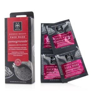 Apivita Express Beauty Face Mask With Pomegranate Radiance Revitalization 6x 2x8ml