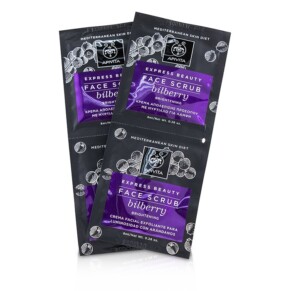 Apivita Express Beauty Face Scrub With Bilberry Brightening 6x 2x8ml