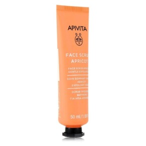 Apivita Face Scrub With Apricot Gentle Exfoliating 50ml