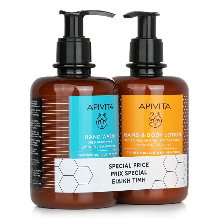 Apivita Gentle Hands Cleansing Hydrating Set Mild Hand Wash 300ml