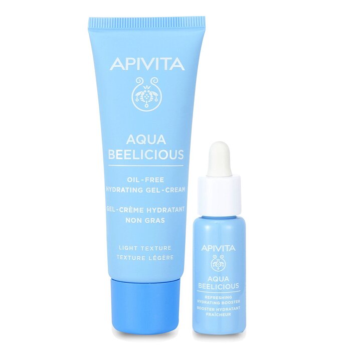 Apivita Hydrating Bouquet Aqua Beelicious Light Texture Gift Set Hydrating Gel Cream 40ml