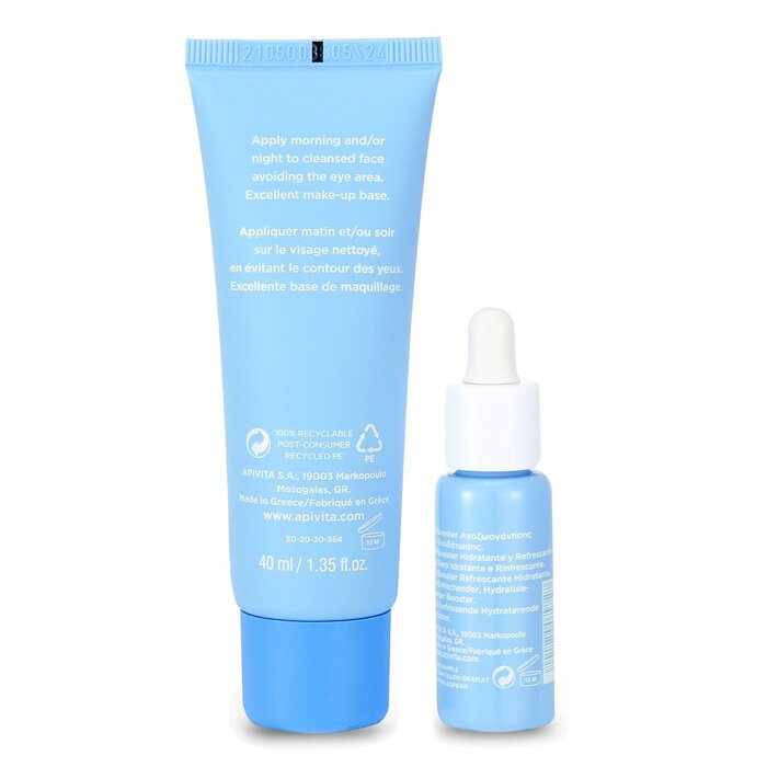 Bộ quà tặng Gel dưỡng ẩm Apivita Aqua Beelicious 40ml giá rẻ