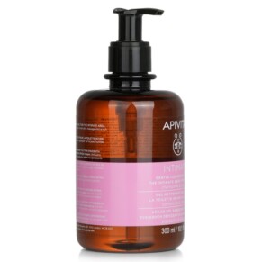 Apivita Intimate Gentle Cleansing Gel For The Intimate Area For Daily Use With Chamomile Propolis 300ml