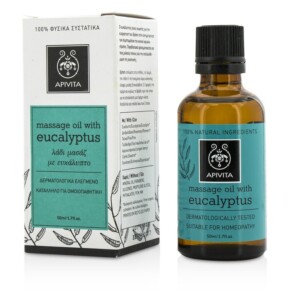 Apivita Massage Oil With Eucalyptus 50ml