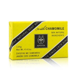 Xà phòng tự nhiên Apivita với hoa cúc 125g chính hãng