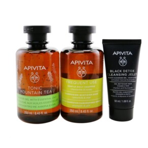 Apivita Nature's Greetings Set Tonic Mountain Tea Shower Gel 250ml
