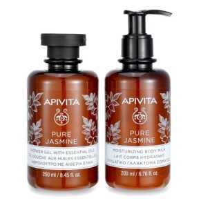 Apivita Relaxing Treats Euphoria Softness Set Pure Jasmine Shower Gel 250ml